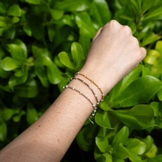 Pearl Seed Bead Bracelet