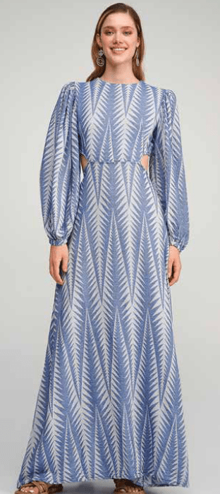 Pearl & Caviar Zakar Maxi Dress - S23P6043