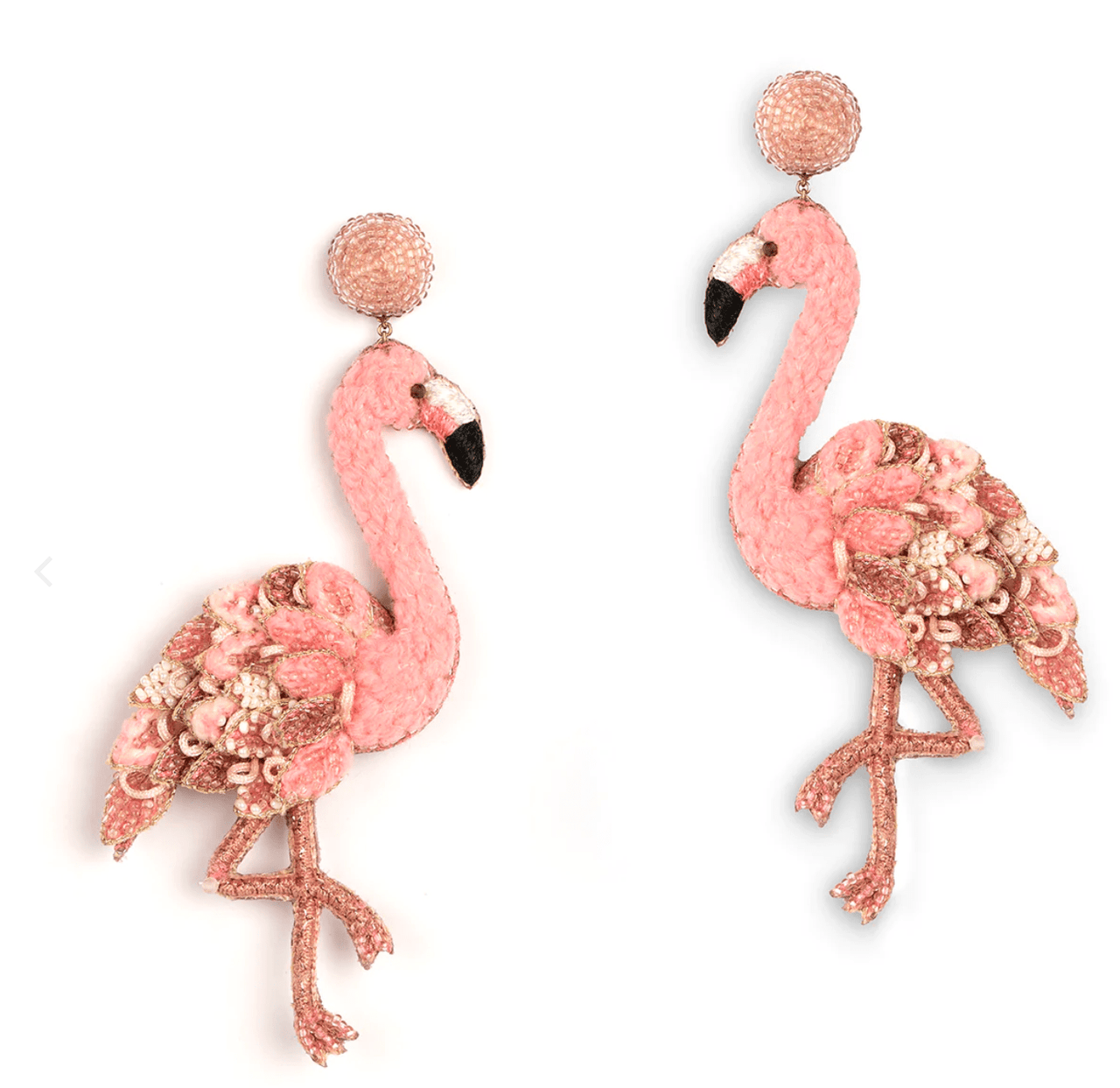 Pink Flamingo Earrings