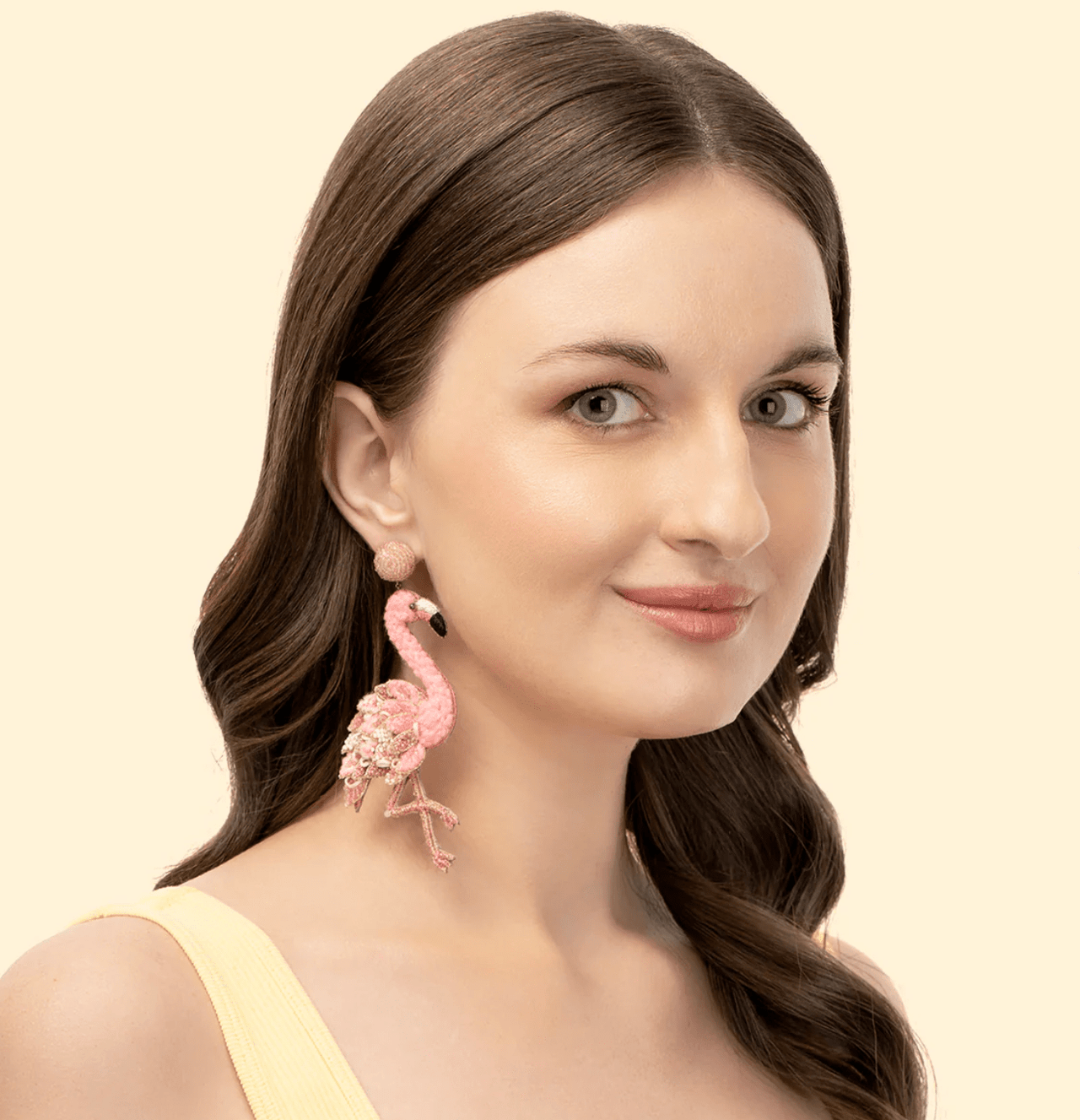 Pink Flamingo Earrings