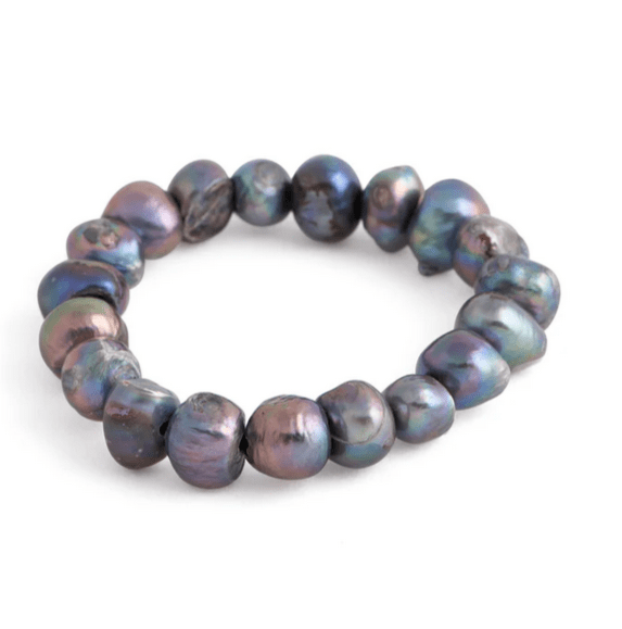 Freshwater Pearl Stretch Bracelet Single Color