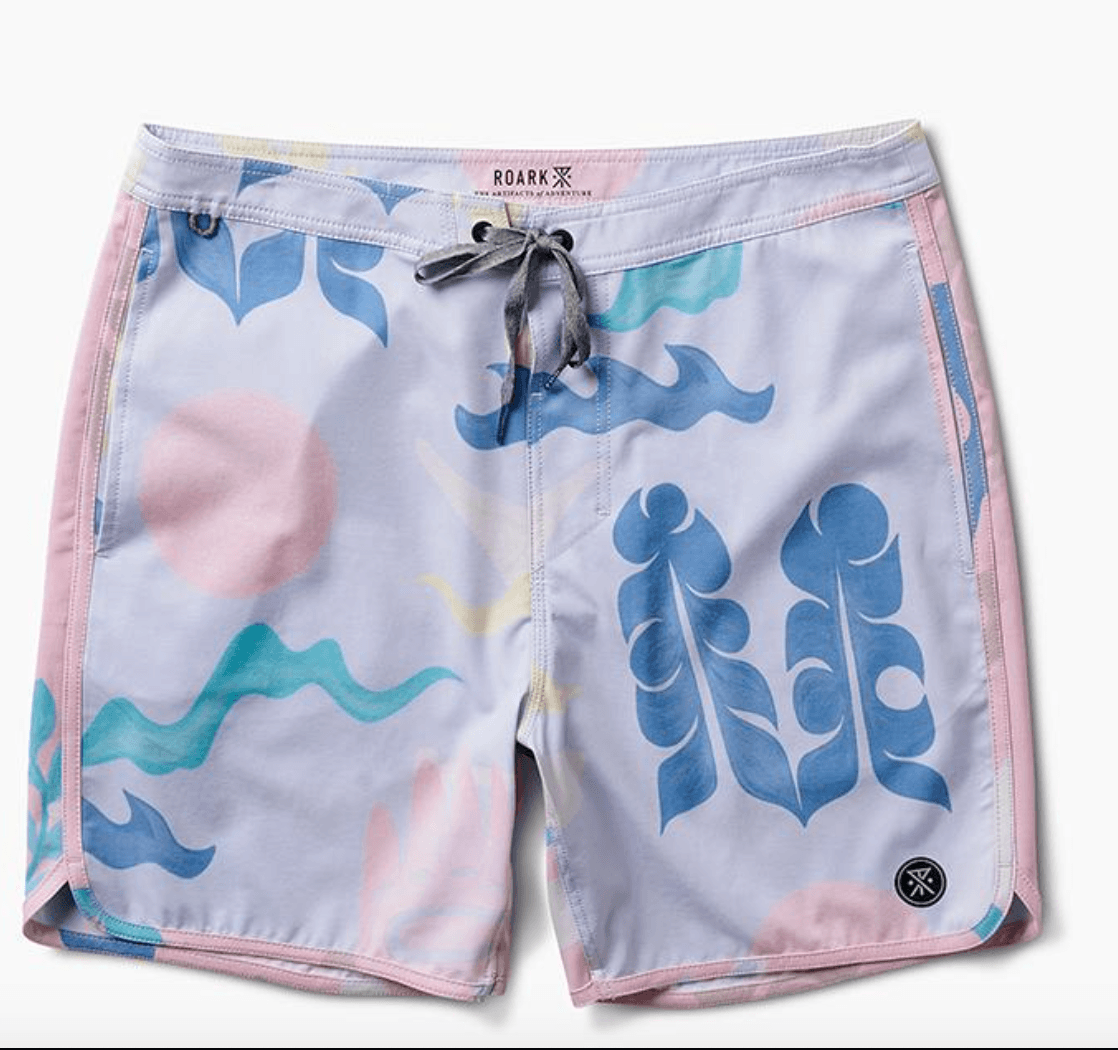 Roark Chiller Flora and Fauna Boardshorts