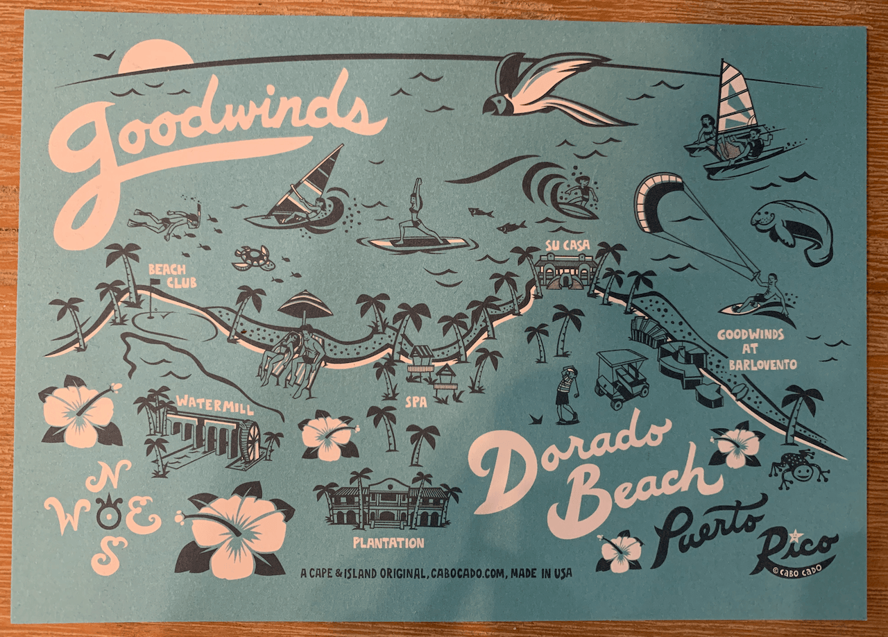 Goodwinds Cabo Cado Post Card